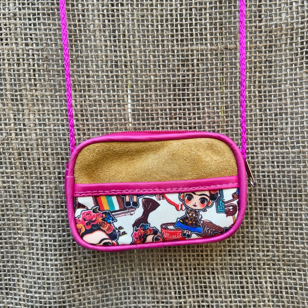 Mexican Suede Little Girls' Purse